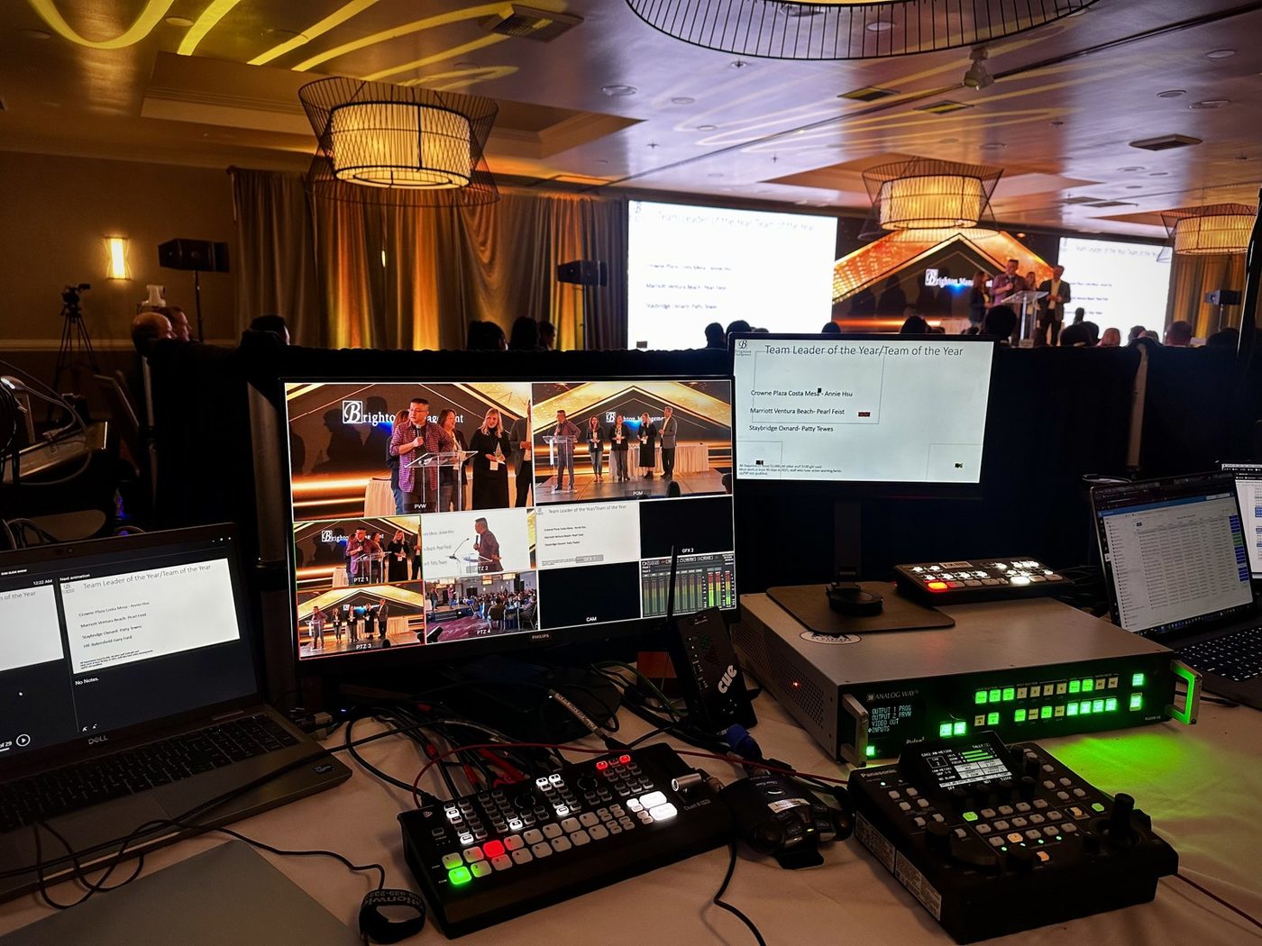 Mach Media event production on site