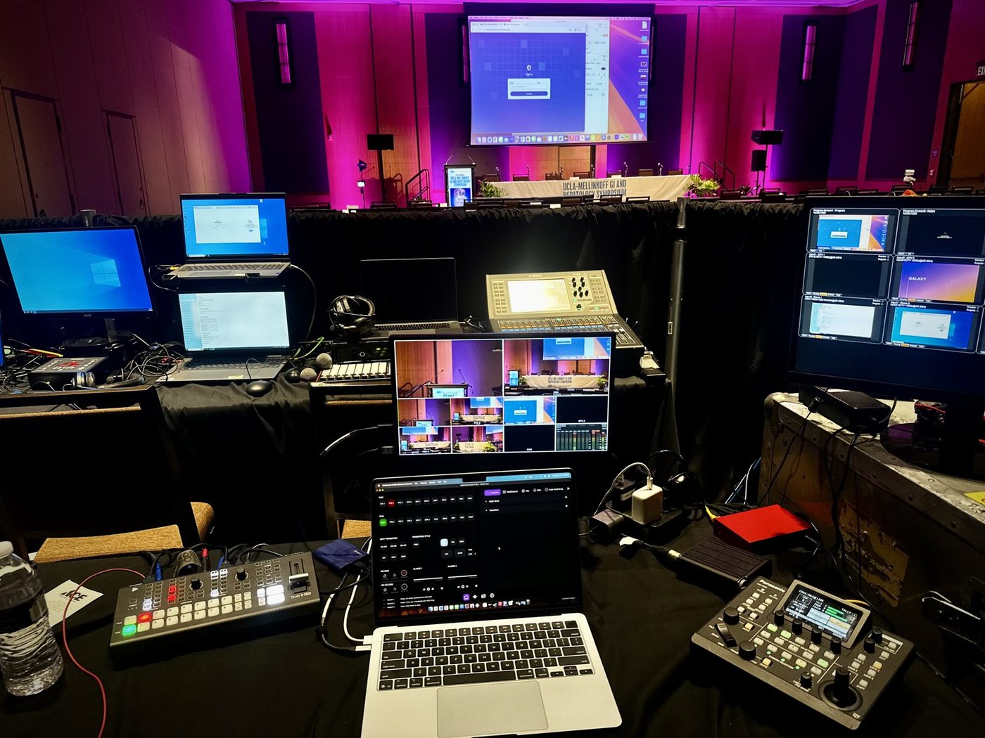 Mach Media event production setup